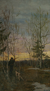 Hunt in spring (Woodcock Hunting)