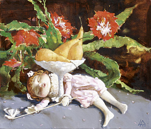 Still-life with a doll