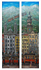 Innsbruck. Old Tram (Diptych)