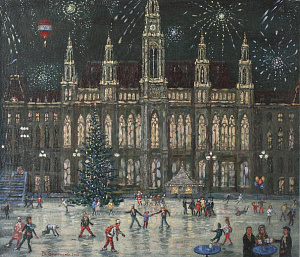 Skating-rink by the Town Hall